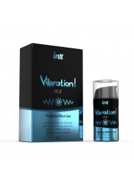 Жидкий интимный гель с эффектом вибрации Vibration! Ice - 15 мл. - INTT - купить с доставкой в Долгопрудном