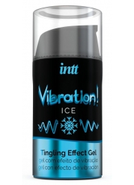 Жидкий интимный гель с эффектом вибрации Vibration! Ice - 15 мл. - INTT - купить с доставкой в Долгопрудном