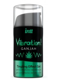 Жидкий интимный гель с эффектом вибрации Vibration! Ganjah - 15 мл. - INTT - купить с доставкой в Долгопрудном