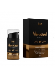 Жидкий интимный гель с эффектом вибрации Vibration! Coffee - 15 мл. - INTT - купить с доставкой в Долгопрудном