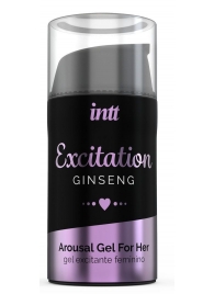 Женский возбуждающий интимный гель Excitation Ginseng - 15 мл. - INTT - купить с доставкой в Долгопрудном