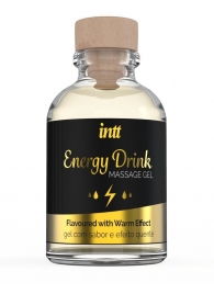 Массажный гель с согревающим эффектом Energy Drink - 30 мл. - INTT - купить с доставкой в Долгопрудном