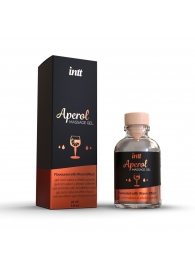 Массажный гель с согревающим эффектом Aperol - 30 мл. - INTT - купить с доставкой в Долгопрудном