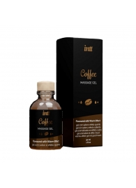Массажный гель с согревающим эффектом Coffee - 30 мл. - INTT - купить с доставкой в Долгопрудном