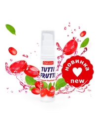 Гель-смазка Tutti-frutti со вкусом барбариса - 30 гр. - Биоритм - купить с доставкой в Долгопрудном