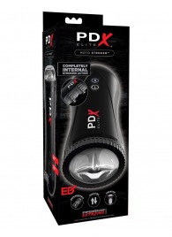 Черный автоматический мастурбатор-ротик Moto Stroker - Pipedream - в Долгопрудном купить с доставкой