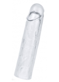 Прозрачная насадка-удлинитель Flawless Clear Penis Sleeve Add 1 - 15,5 см. - Lovetoy - в Долгопрудном купить с доставкой