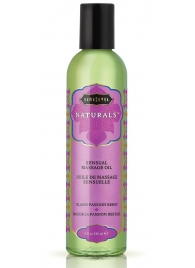 Массажное масло Naturals Island Passion Berry с ароматом тропических фруктов - 236 мл. - Kama Sutra - купить с доставкой в Долгопрудном