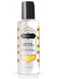 Гель-лубрикант на водной основе Divine Nectars Vanilla с ароматом ванили - 150 мл. - Kama Sutra - купить с доставкой в Долгопрудном