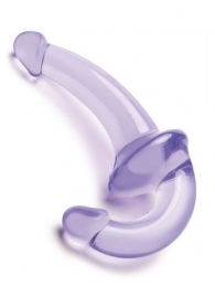 Фиолетовый безремневой страпон Strapless Strap-On - Lux Fetish - купить с доставкой в Долгопрудном
