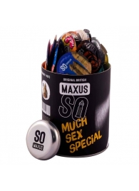 Текстурированные презервативы в кейсе MAXUS So Much Sex - 100 шт. - Maxus - купить с доставкой в Долгопрудном