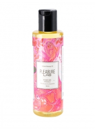 Массажное масло Pleasure Lab Delicate с ароматом пиона и пачули - 100 мл. - Pleasure Lab - купить с доставкой в Долгопрудном