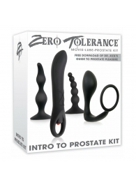 Набор стимуляторов простаты Intro To Prostate Kit - Zero Tolerance - в Долгопрудном купить с доставкой