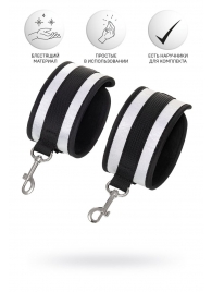 Серебристо-черные оковы Anonymo - ToyFa - купить с доставкой в Долгопрудном