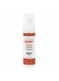 Разогревающее массажное масло  с ароматом клубники Gourmet Strawberry - 50 мл. - Exsens - купить с доставкой в Долгопрудном