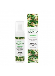 Разогревающее массажное масло с ароматом мохито Gourmet Mint Mojito - 50 мл. - Exsens - купить с доставкой в Долгопрудном