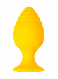 Желтая анальная втулка Riffle - 7,5 см. - ToyFa