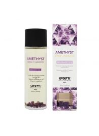 Органическое массажное масло AMETHYST SWEET ALMOND - 100 мл. - Exsens - купить с доставкой в Долгопрудном