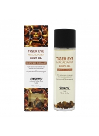 Органическое массажное масло TIGER EYE MACADAMIA - 100 мл. - Exsens - купить с доставкой в Долгопрудном