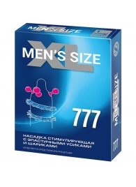 Стимулирующая насадка на пенис MEN SIZE 777 - Sitabella - в Долгопрудном купить с доставкой