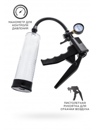 Прозрачная механическая помпа для пениса Viggo - Sexus - в Долгопрудном купить с доставкой