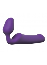 Фиолетовый безремневой страпон Queens L - Adrien Lastic - купить с доставкой в Долгопрудном