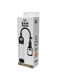 Прозрачная вакуумная помпа с манометром Deluxe Penis Pump - Dream Toys - в Долгопрудном купить с доставкой