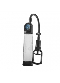 Прозрачная вакуумная помпа с манометром Deluxe Penis Pump - Dream Toys - в Долгопрудном купить с доставкой