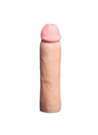 Телесная фаллическая насадка на пенис Magnum Xtender - 23 см. - Blush Novelties - в Долгопрудном купить с доставкой
