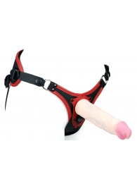 Пояс унисекс UNISEX Style с 2 насадками - LOVETOY (А-Полимер) - купить с доставкой в Долгопрудном
