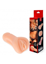 Телесный реалистичный мастурбатор в виде вагины - Bior toys - в Долгопрудном купить с доставкой