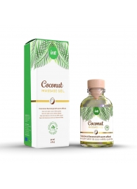 Массажный гель с ароматом кокоса Coconut - 30 мл. - INTT - купить с доставкой в Долгопрудном