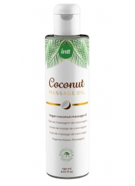 Массажное масло Vegan Coconut - 150 мл. - INTT - купить с доставкой в Долгопрудном