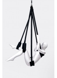 Черные секс-качели Anonymo №0503 - ToyFa - купить с доставкой в Долгопрудном