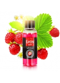 Массажное масло Eros fantasy с ароматом земляники - 50 мл. - Биоритм - купить с доставкой в Долгопрудном