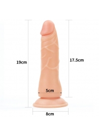 Женский страпон Easy Strapon Set 7.5 - 19 см. - Lovetoy - купить с доставкой в Долгопрудном