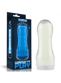 Светящийся в темноте мастурбатор Lumino Play Masturbator Ribbed - Lovetoy - в Долгопрудном купить с доставкой