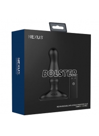 Черный вибростимулятор простаты Nexus Bolster - 12,3 см. - Nexus Range - в Долгопрудном купить с доставкой