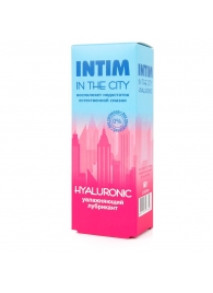 Увлажняющий лубрикант на водной основе Intim in the city Hyaluronic - 60 гр. - Биоритм - купить с доставкой в Долгопрудном