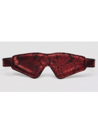 Двусторонняя красно-черная маска на глаза Reversible Faux Leather Blindfold - Fifty Shades of Grey - купить с доставкой в Долгопрудном