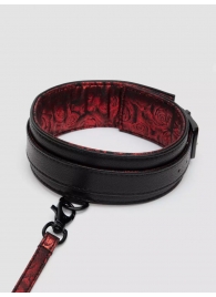 Стильный ошейник с поводком Reversible Faux Leather Collar and Lead - Fifty Shades of Grey - купить с доставкой в Долгопрудном