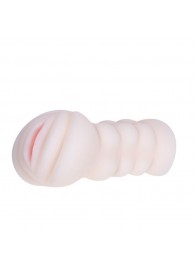 Рифленый мастурбатор-вагина из реалистичного материала - Baile - в Долгопрудном купить с доставкой