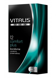 Контурные презервативы VITALIS PREMIUM comfort plus - 12 шт. - Vitalis - купить с доставкой в Долгопрудном