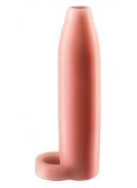 Телесная насадка Real Feel Enhancer XL - 17 см. - Pipedream - в Долгопрудном купить с доставкой
