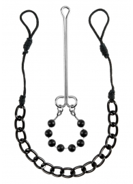Интимные украшения с бусинами NIPPLE   CLIT JEWELRY - Pipedream - купить с доставкой в Долгопрудном