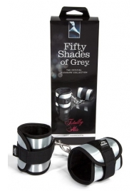 Серо-черные наручники Totally His - Fifty Shades of Grey - купить с доставкой в Долгопрудном