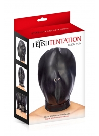 Маска-шлем на голову с отверстиями для дыхания - Fetish Tentation - купить с доставкой в Долгопрудном