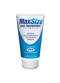 Мужской крем для усиления эрекции MAXSize Cream - 148 мл. - Swiss navy - купить с доставкой в Долгопрудном