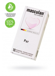 Супертонкие презервативы Masculan Pur - 10 шт. - Masculan - купить с доставкой в Долгопрудном