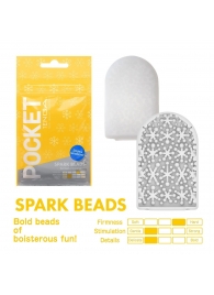 Карманный мастурбатор Spark Beads - Tenga - в Долгопрудном купить с доставкой